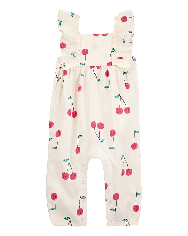 Macaquinho Longo Menina Carters Sweet Cherry