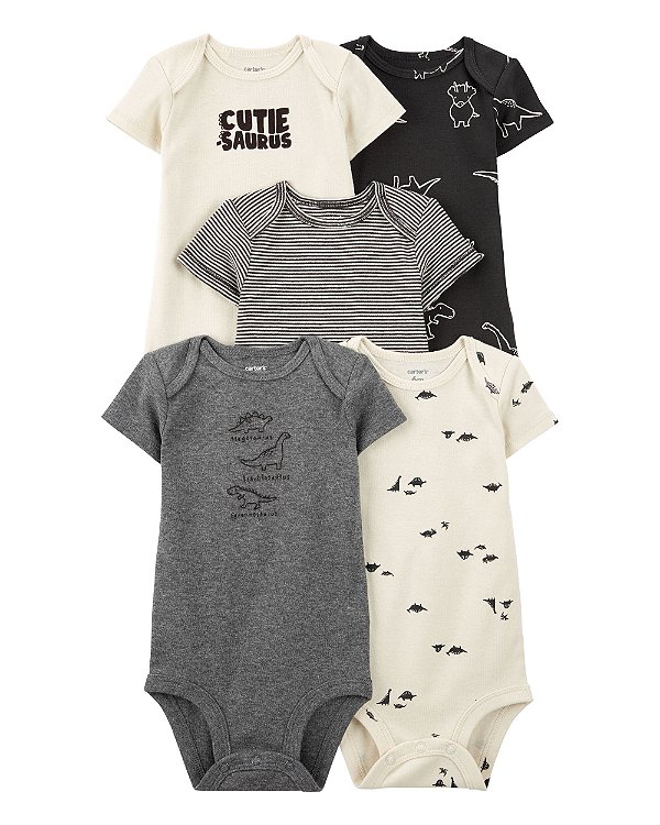 Kit Body Manga Curta Baby Saurus