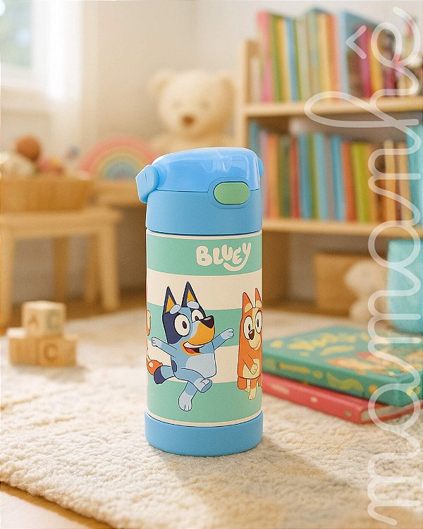 Garrafa Térmica Infantil Thermos Bluey