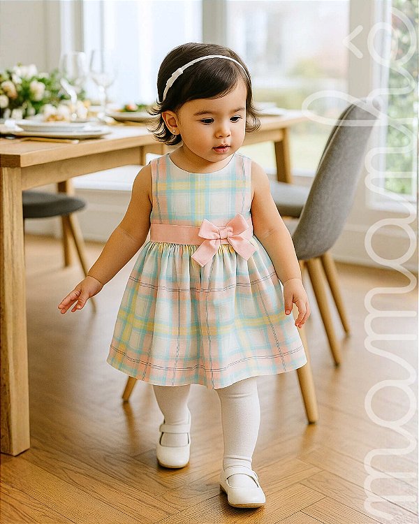 Vestido Infantil Carters Pêssego