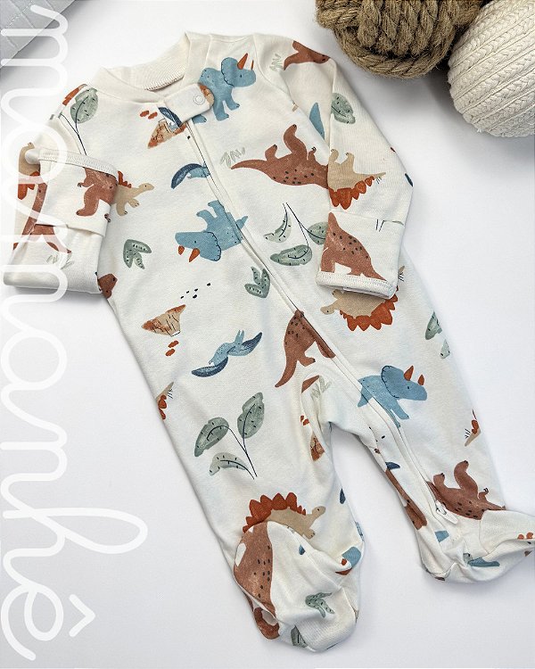 Macacão Carters Algodão Jurassic Dream