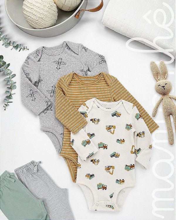 Kit Body Carters Manga Longa Veiculos