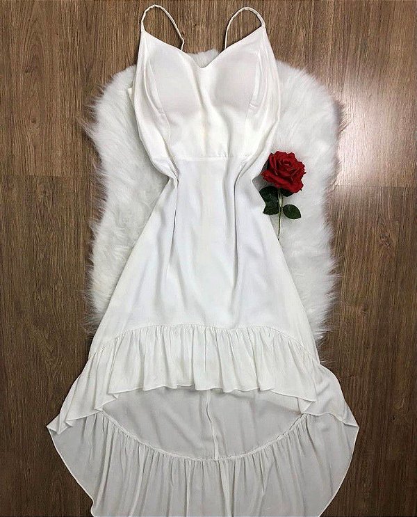 vestido saia sereia