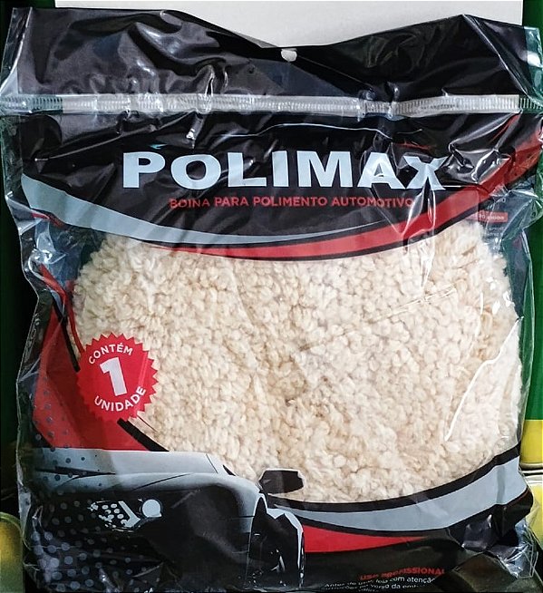Boina Dupla Face Branca POLIMAX (Polimento Automotivo e Outros)