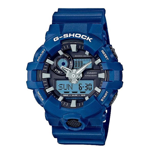 g shock ga 700 azul