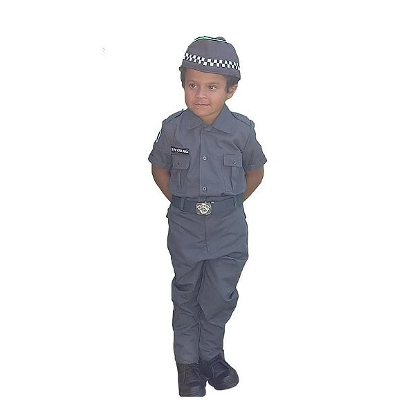 Farda Infantil Polícia Militar SP (RIP STOP)