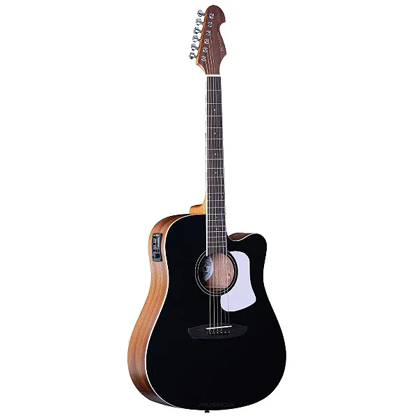 Violão Elétrico Michael Laguna Vml530 Bk Aço