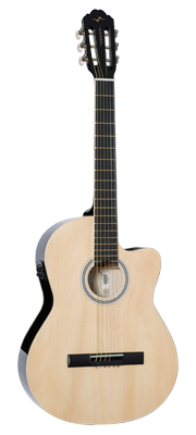 Violão Clássico VCE300 Cutaway Elétrico Aço