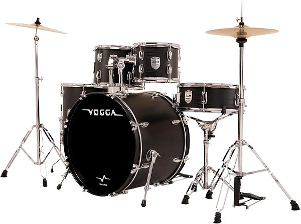 Bateria 22 Vpd422 Vogga Jam C/ Baquetas (Matte Black)