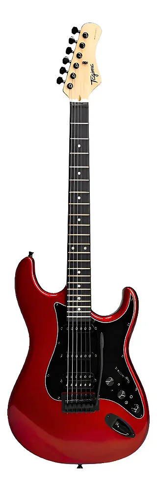 Guitarra Stratocaster Tagima Sixmart Vermelha Com Efeitos