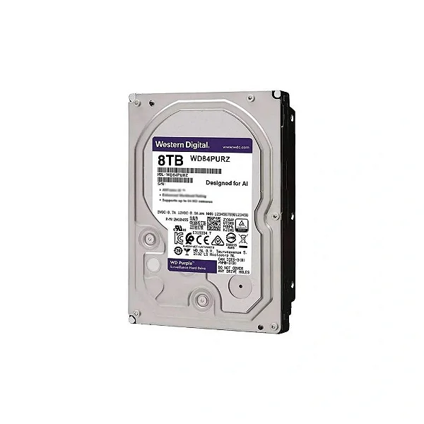 HD WD PURPLE 8TB SATA 6 GB/S 5400RPM 128MB WD84PURZ