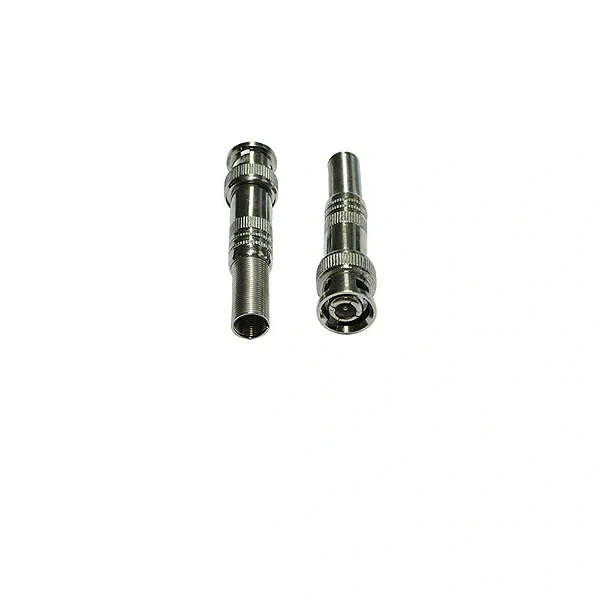 CONECTOR BNC MACHO MOLA / PARAFUSO - 10 PC