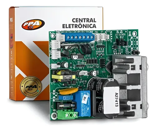 Central Comando Motor Portão Triflex Full Range Ppa Jetflex