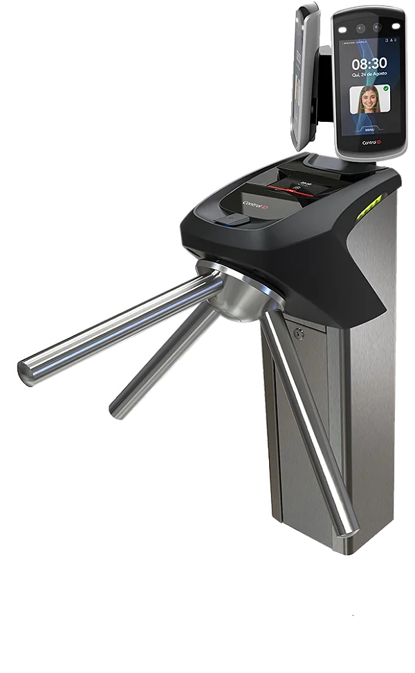 Catraca iDBlock Facial Mini com iDFace Max