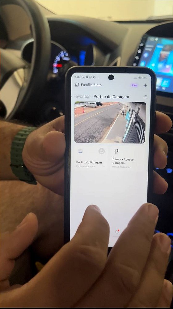 KIT SEGURANÇA INTELIGENTE WIFI 360° + CONTROLE DE PORTÃO PELO CELULAR