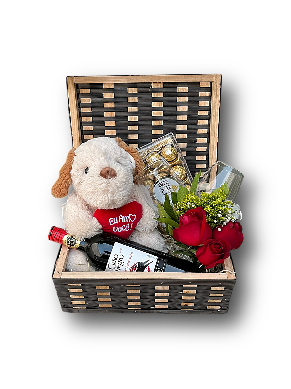 Cesta  Um Brinde ao Amor