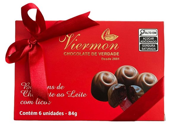 Bombom de Cereja ao licor - 4 unid