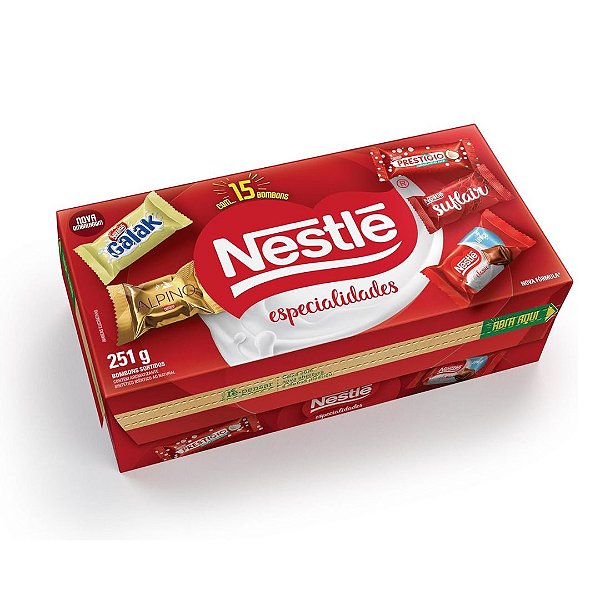 Caixa de Bombons Nestlé