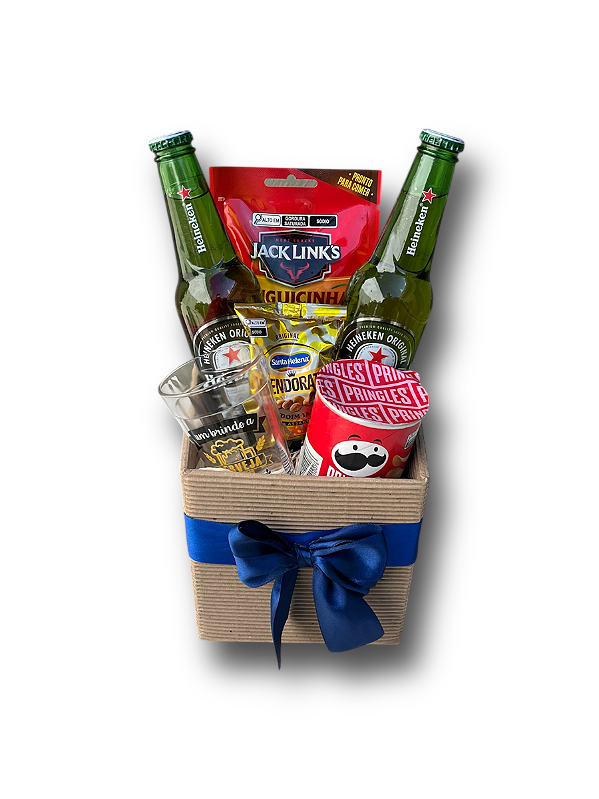 Cesta para Presente Brinde e Cerveja