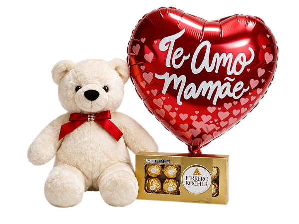 Cesta de Chocolate Balão de Emoções