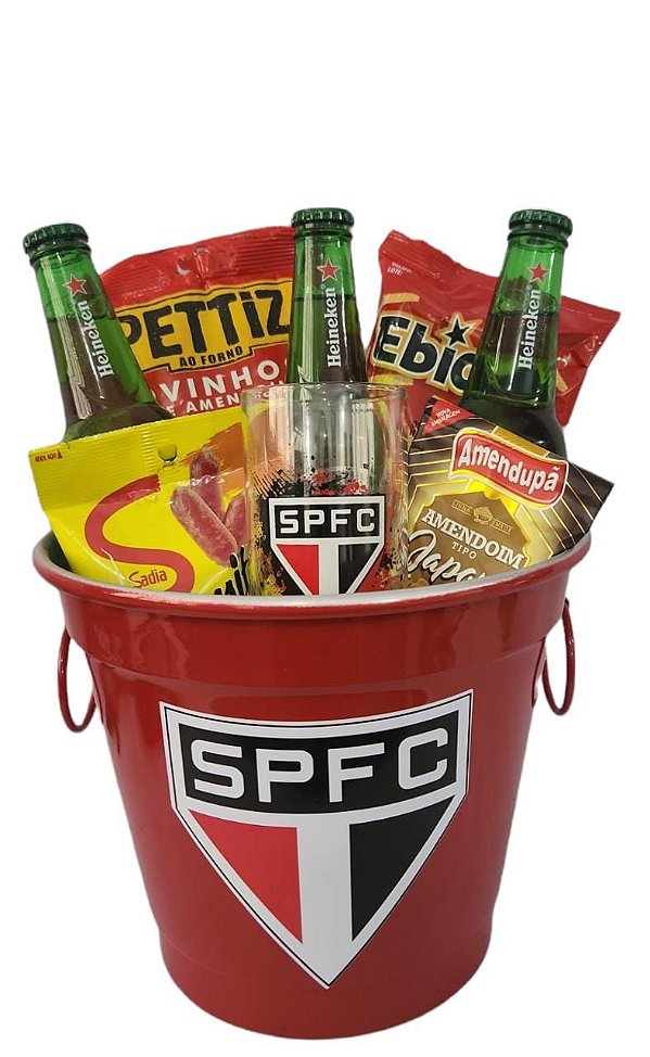 Cesta com Bebidas Torcedor SãoPaulino
