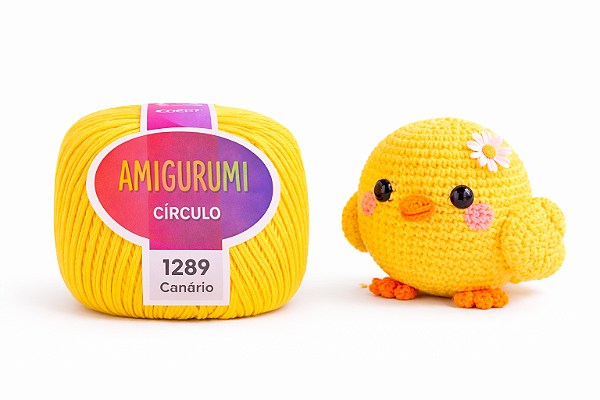 Amigurumi - Tons amarelos