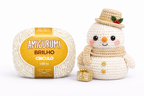 Amigurumi Brilho - Tons neutros