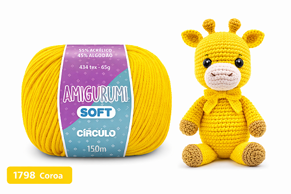 Amigurumi Soft - Tons amarelos