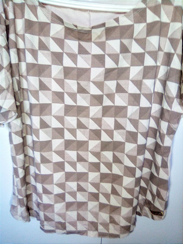 Camisa Plus Size viscose