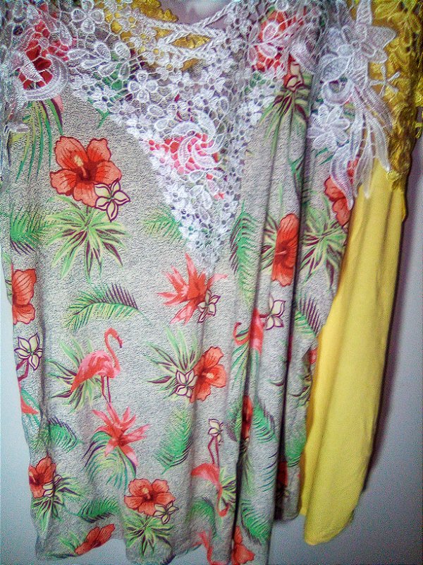 Camisetas Plus Size poliéster 2un.