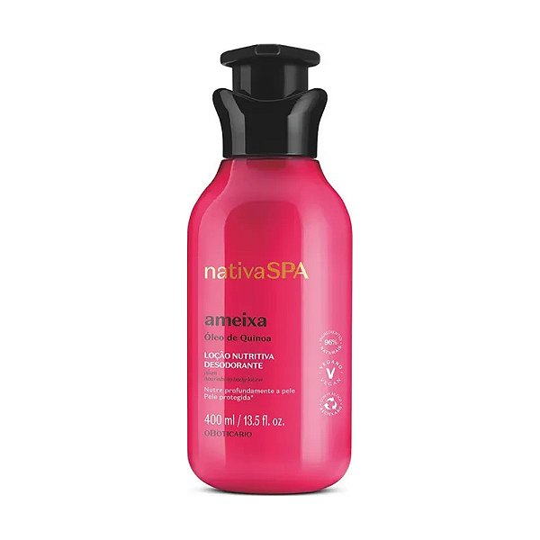 Nativa SPA Ameixa Loção Nutritiva Desodorante Corporal 400ml