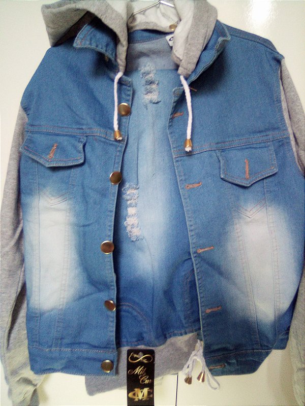 Conjunto Jeans Casaco E Calça