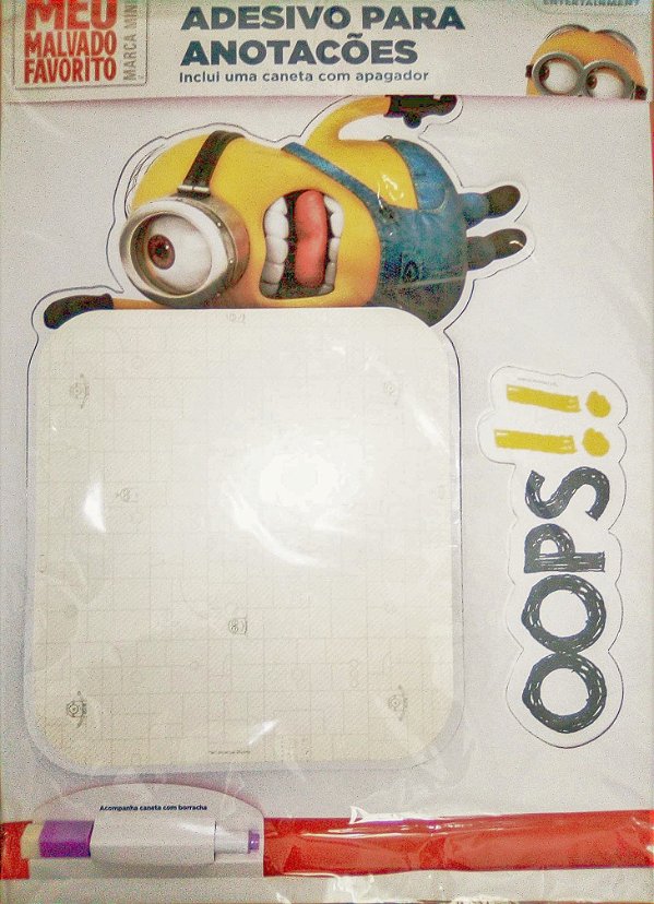 Adesivo Para Anotações Minions