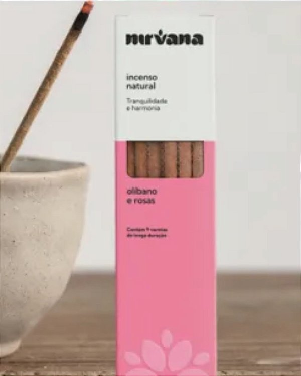 Incenso Nirvana Vanilla e Sândalo – Aconchego e Proteção