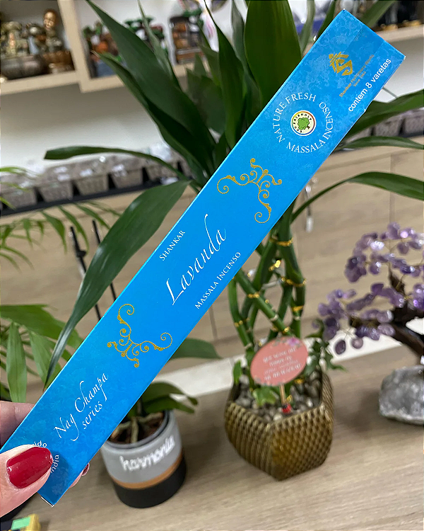 Incenso Nag Champa Lavanda – Aroma Relaxante