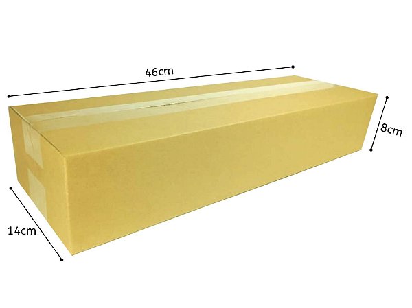 Caixa de Papelão - 46x14x8