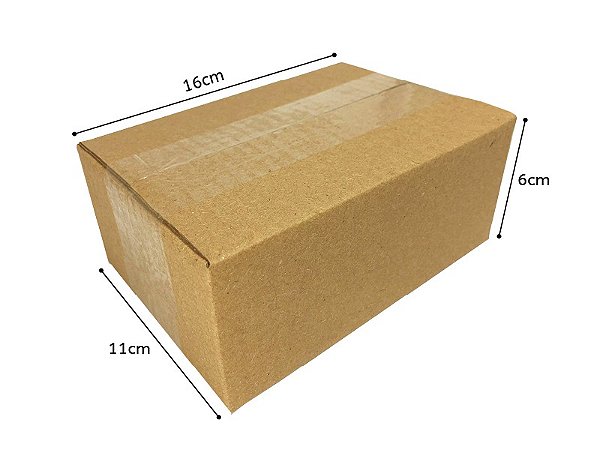 Caixa de Papelão - 16x11x6