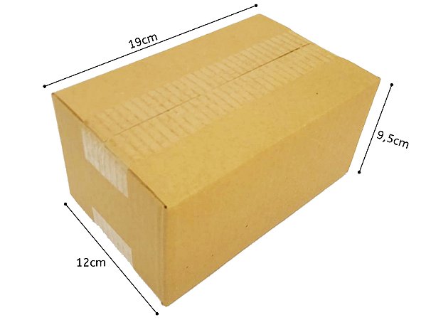 Caixa de Papelão - 19x12x9,5