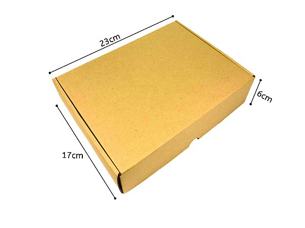 Caixa de Papelão - 23x17x6