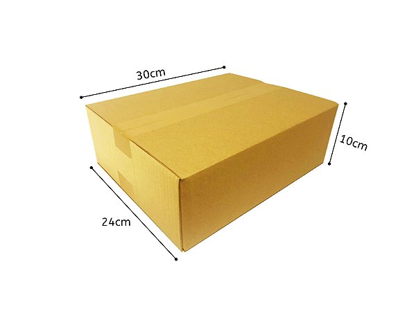 Caixa de Papelão - 30x24x10