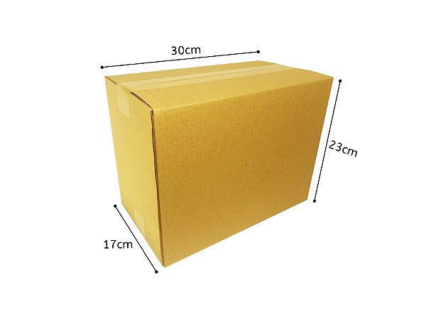 Caixa de Papelão - 30x17x23