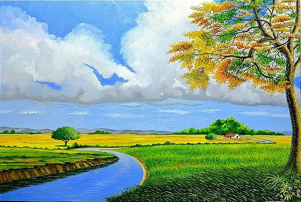 Paisagem rural minha morada