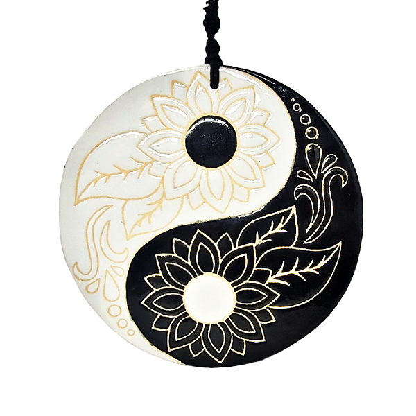 Yin Yang em cerâmica