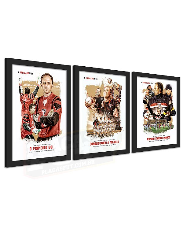 Quadros Rogério Ceni Trajetória De Um M1T0