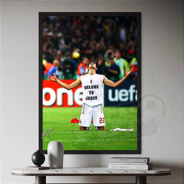 Quadro Kaká "I BELONG TO JESUS"