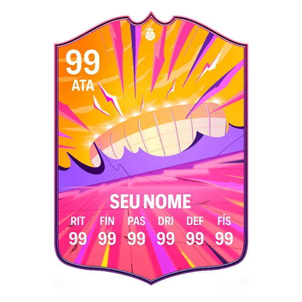 Quadro SEU CARD FUT HEROES
