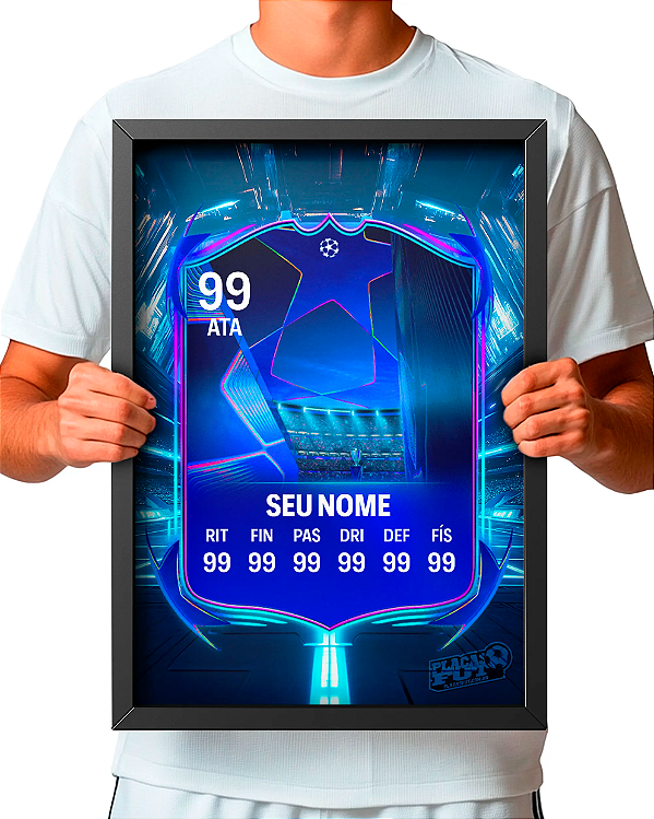 Quadro SEU CARD UCL CHAMPIONS LEAGUE RTTF