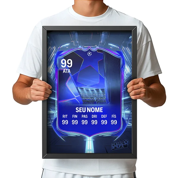 Quadro SEU CARD UCL CHAMPIONS LEAGUE RTTF
