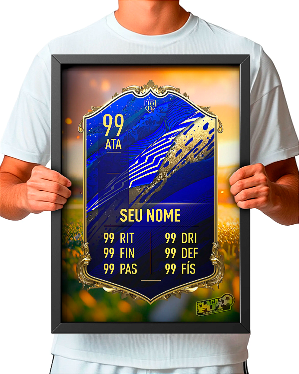 Quadro SEU CARD TEAM OF THE YEAR 2020