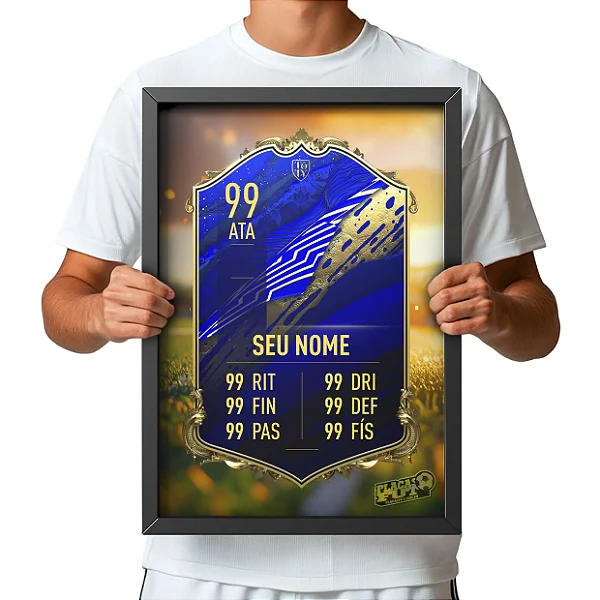 Quadro SEU CARD TEAM OF THE YEAR 2020